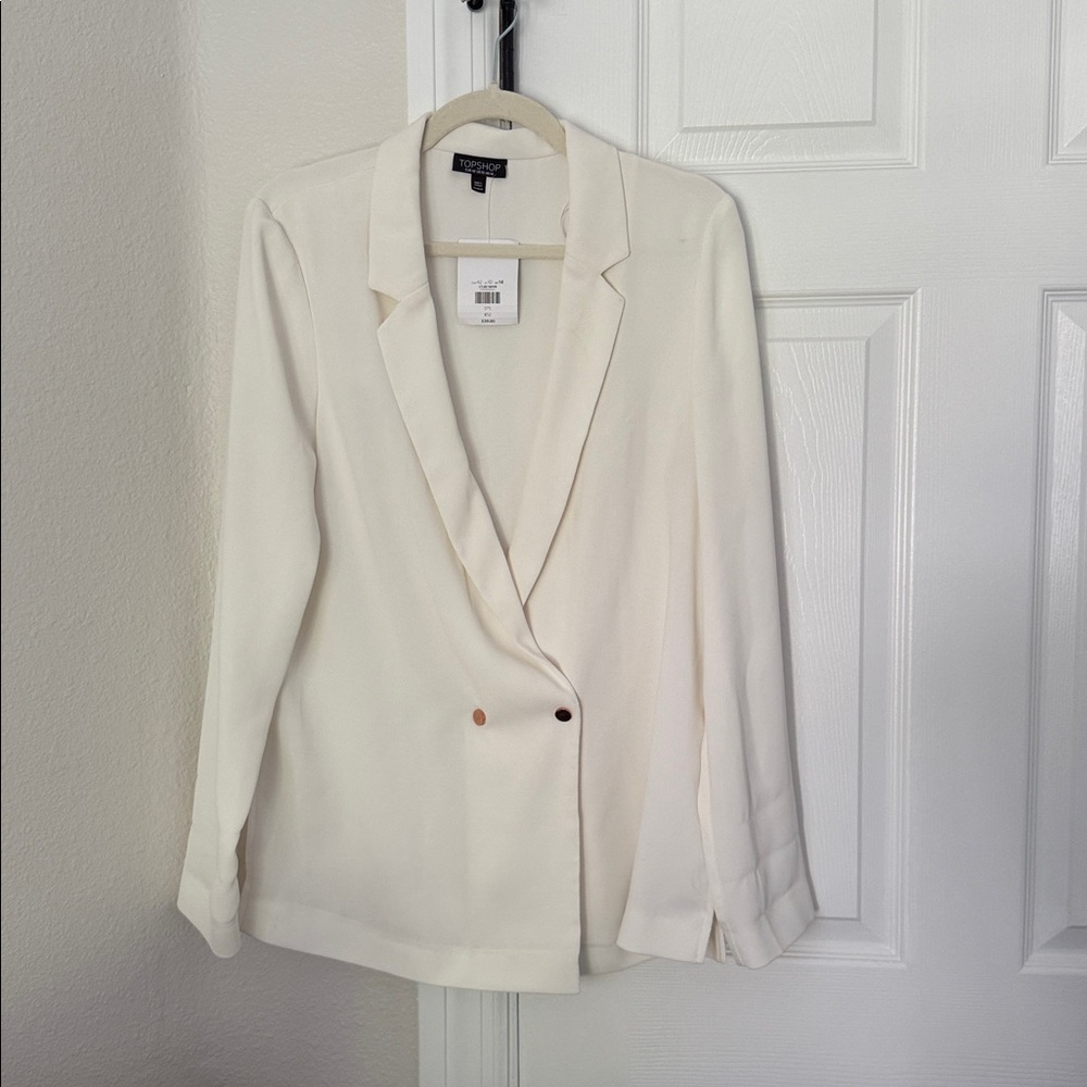 TopShop White Women's Blazer - brand new